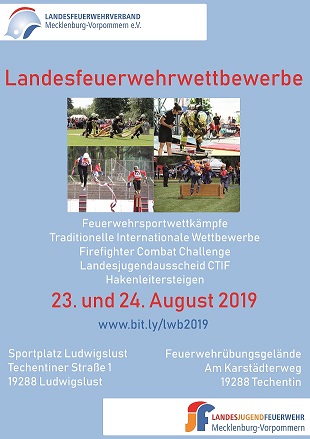 Landeswettbewerbe 23. und 24. August 2019