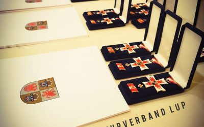 Brandschutz Ehrenzeichen in Gold