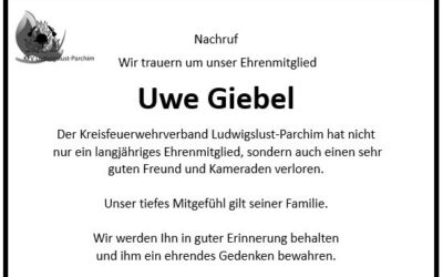 Nachruf Ehrenmitglied Uwe Giebel