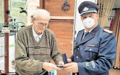 70 Jahre aktives Mitglied der Freiwilligen Feuerwehr