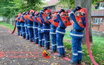 O-Marsch der Jugendfeuerwehrgruppen 2023